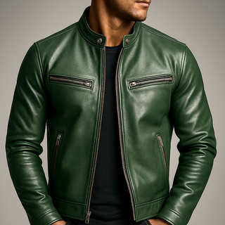 Louis | Veste en cuir vintage