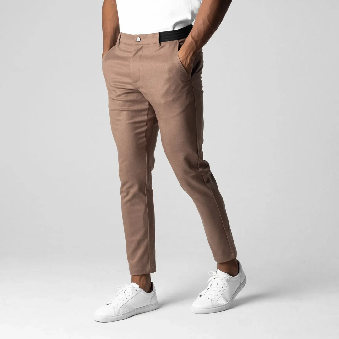 Montfort | Pantalon chino en coton stretch