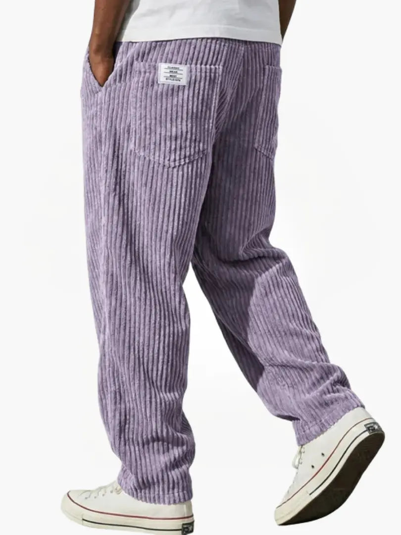 Monaco | Pantalons pour hommes en velours côtelé