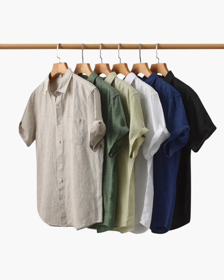 Cape Town | Chemise en lin (manches courtes)