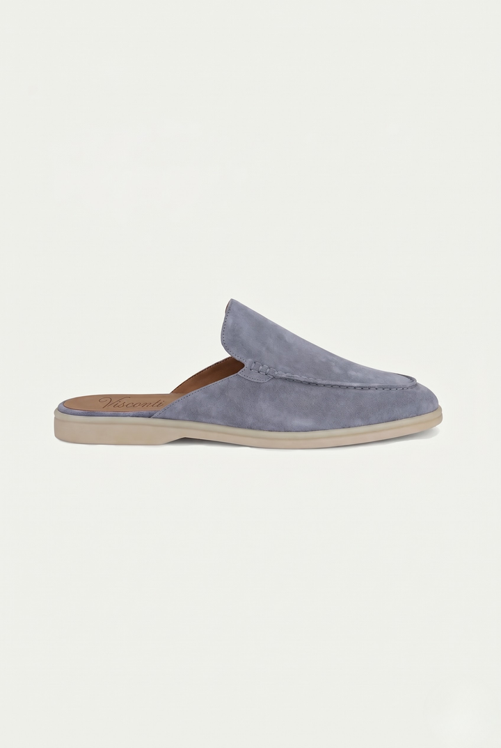 Perrin &amp; Fils Yatch Mule - Bleu Foncé