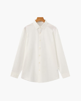Chemise Ajustée en Coton Flex