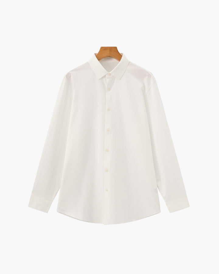 Chemise Ajustée en Coton Flex