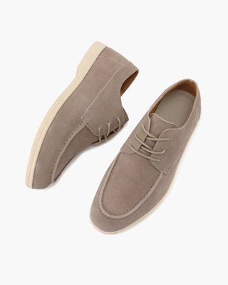 Chaussures à Lacets en Suédé Premium