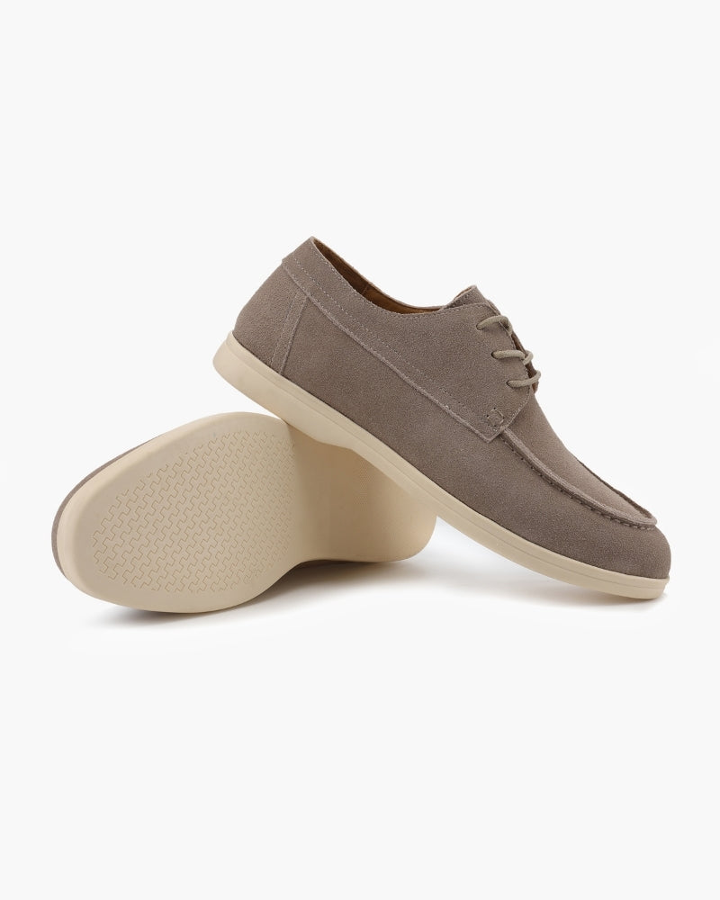 Chaussures à Lacets en Suédé Premium