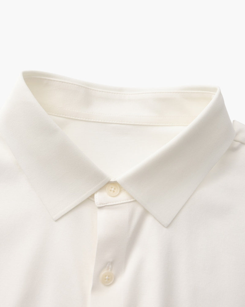 Chemise Ajustée en Coton Flex