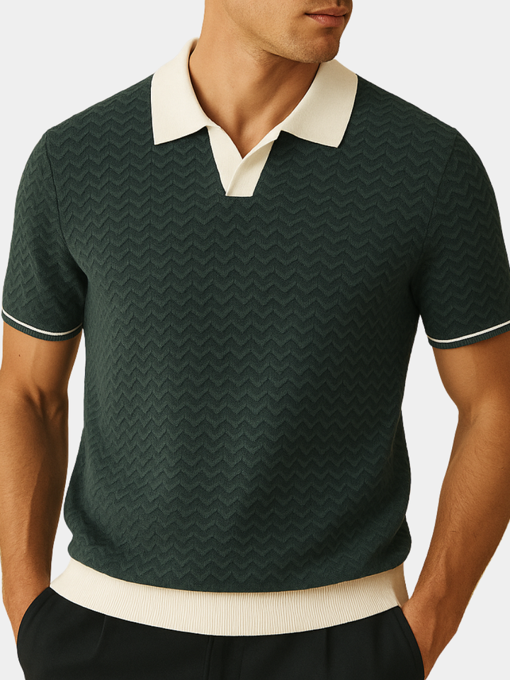 LUCA | POLO EN TISSU RICCIO