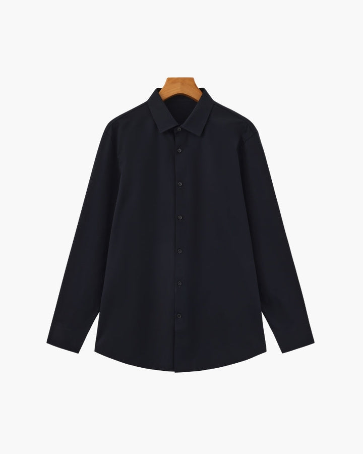 Chemise Ajustée en Coton Flex
