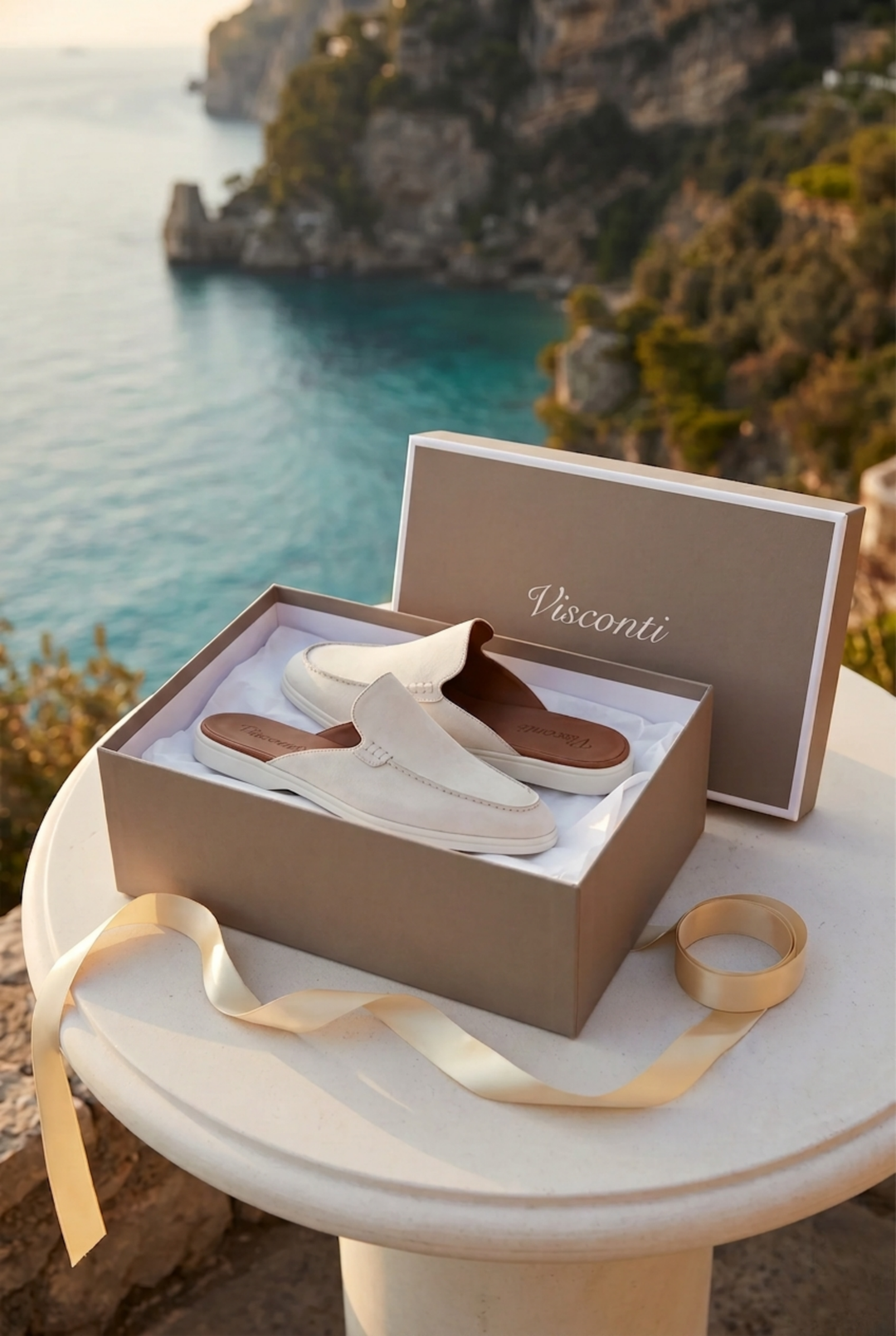 Perrin &amp; Fils Yatch Mule - Beige