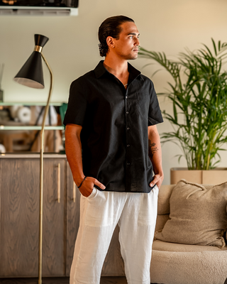 Cape Town | Chemise en lin (manches courtes)