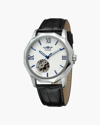 Montre Acier à Cadran Squelette Classique