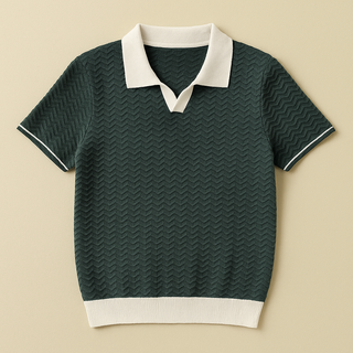 LUCA | POLO EN TISSU RICCIO