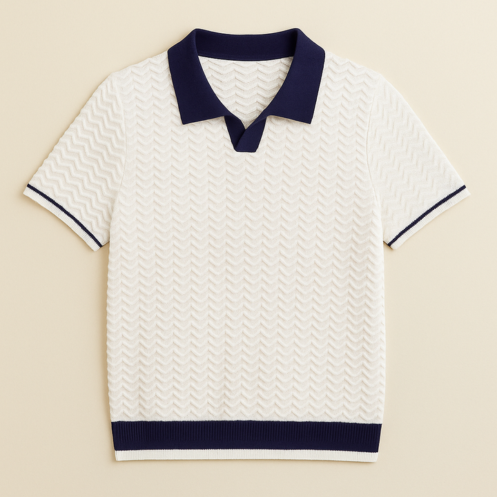 LUCA | POLO EN TISSU RICCIO