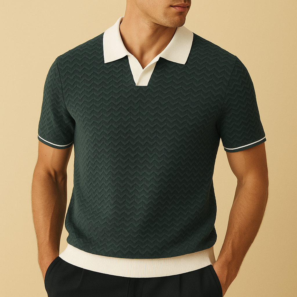 LUCA | POLO EN TISSU RICCIO