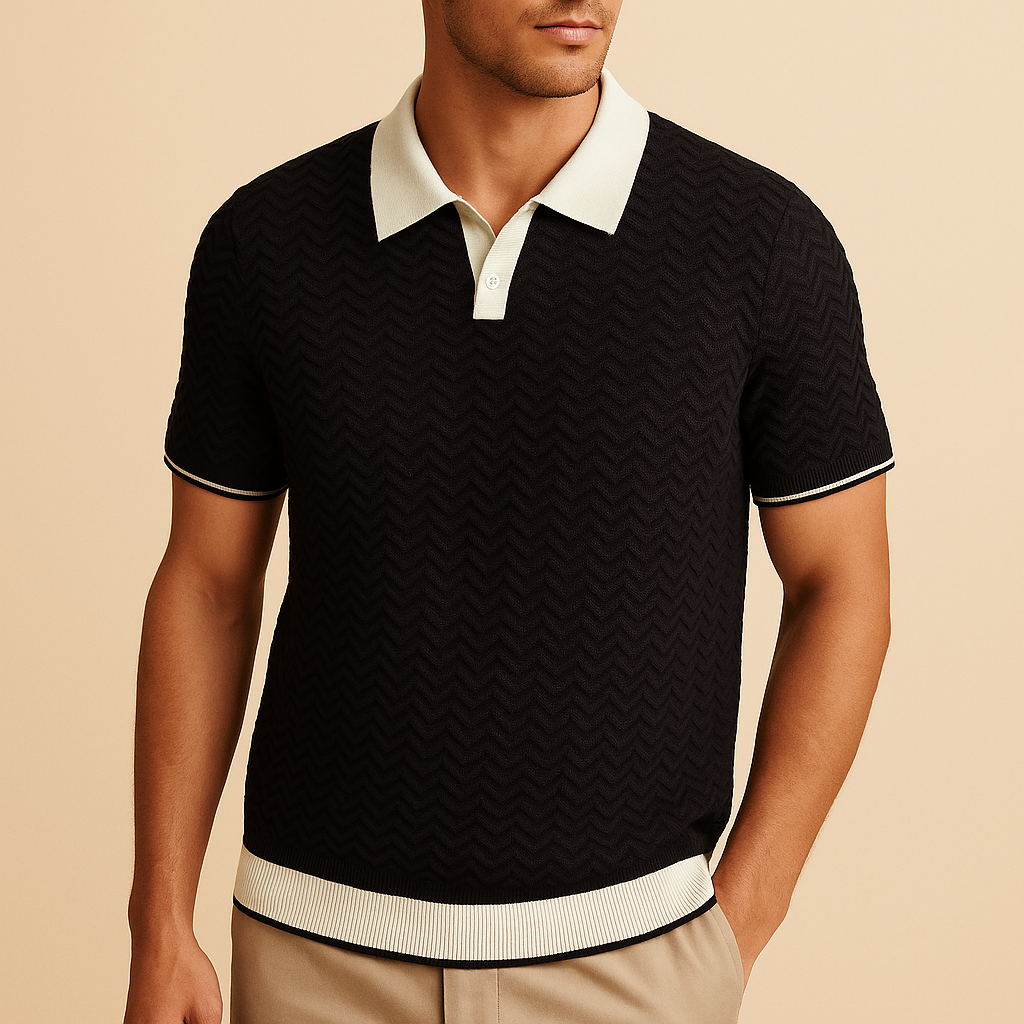 LUCA | POLO EN TISSU RICCIO