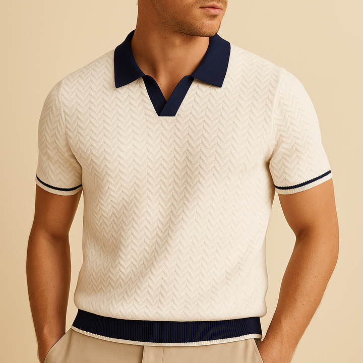 LUCA | POLO EN TISSU RICCIO