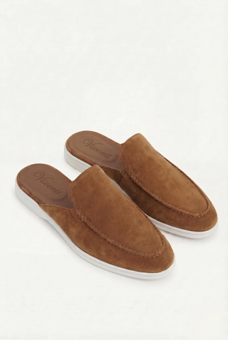 Perrin &amp; Fils Yatch Mule - Bleu Foncé