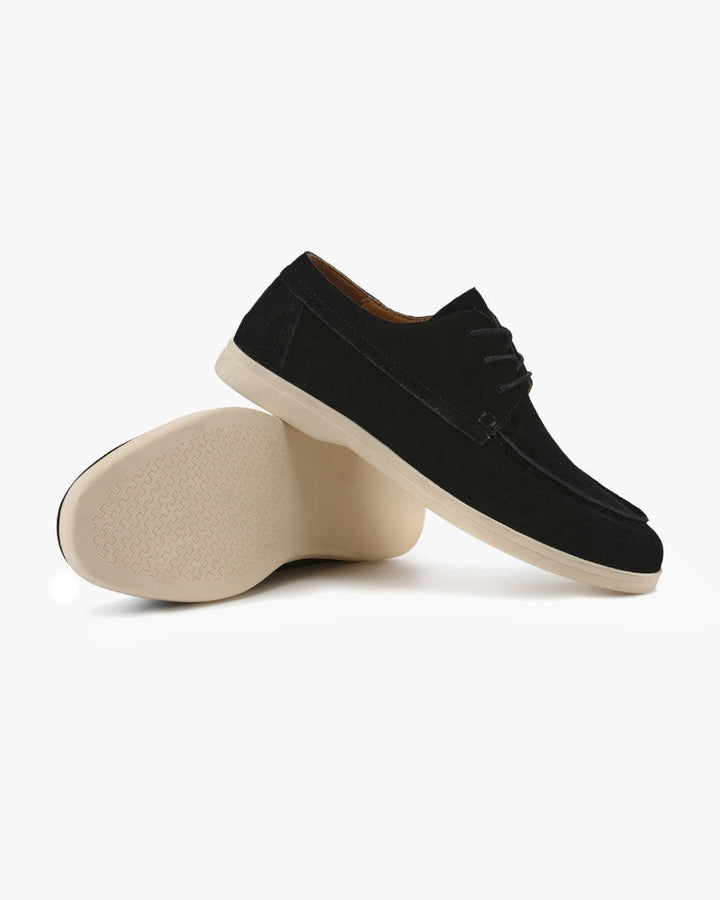 Chaussures à Lacets en Suédé Premium
