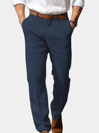 Perrin &amp; Fils | PANTALON HOMME LUXE EN LIN PREMIUM
