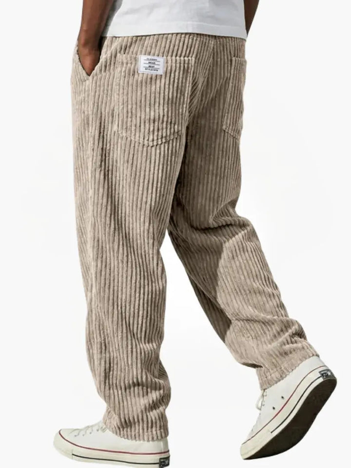 Monaco | Pantalons pour hommes en velours côtelé
