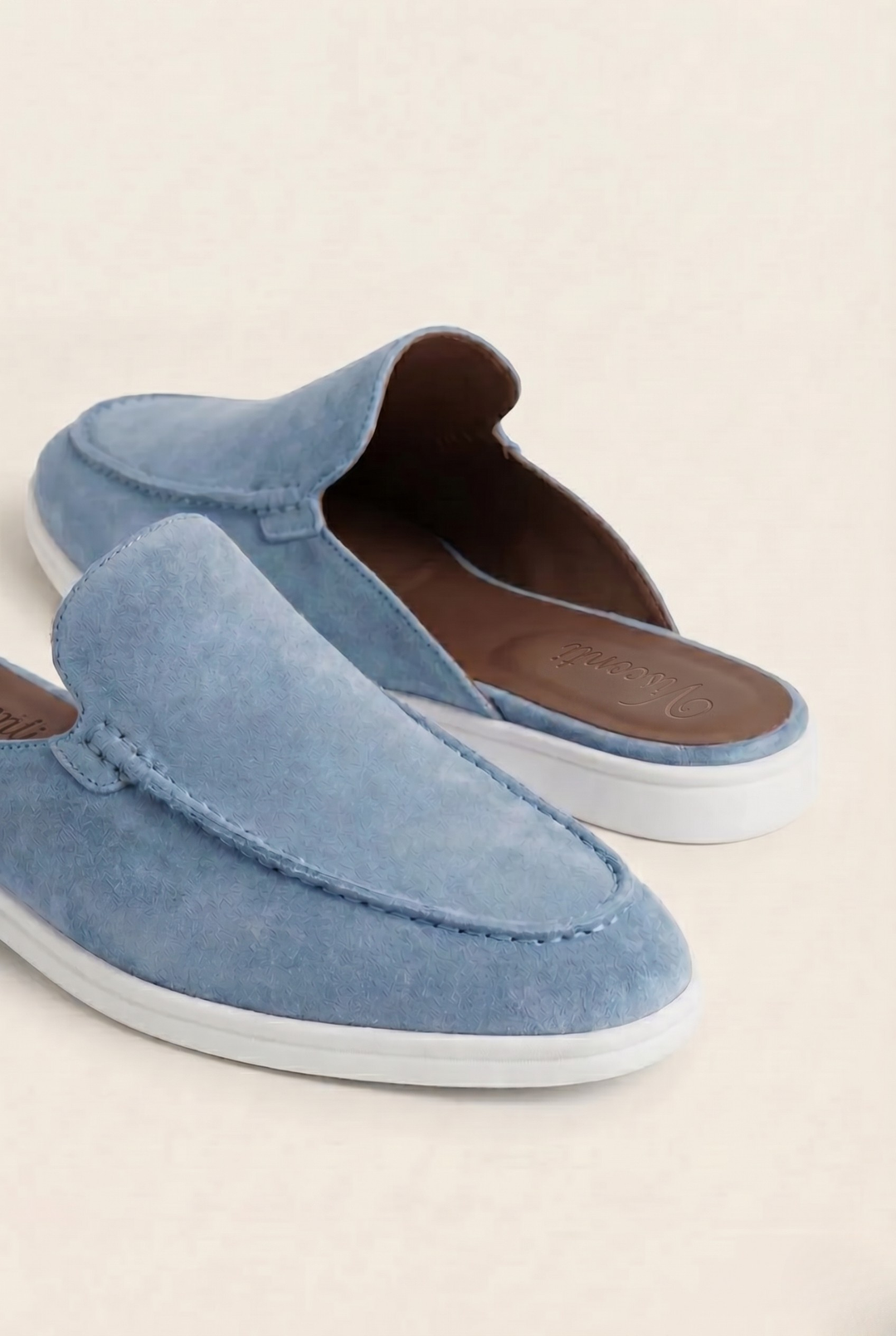 Perrin &amp; Fils Yatch Mule - Bleu Foncé