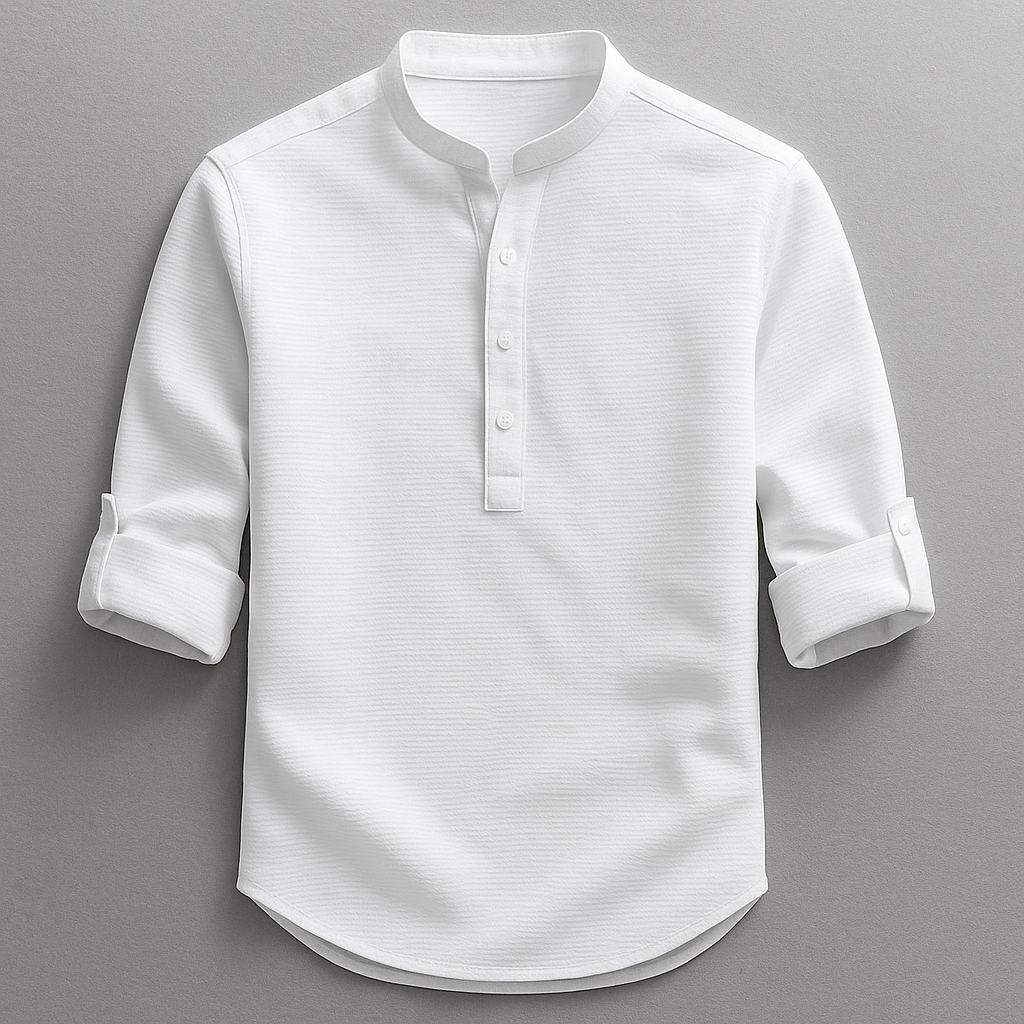 Perrin &amp; Fils | CHEMISE CLASSIQUE EN LIN POUR HOMME