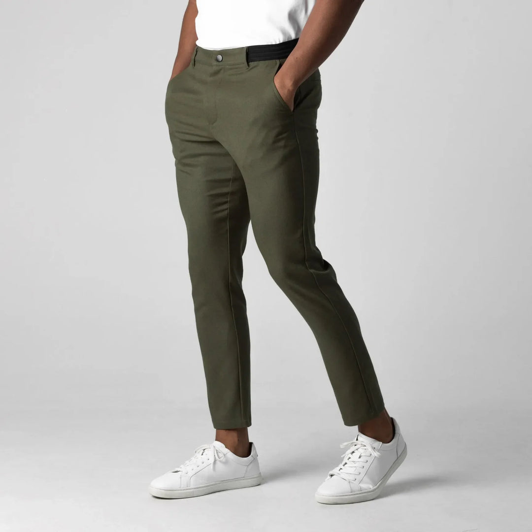 Montfort | Pantalon chino en coton stretch