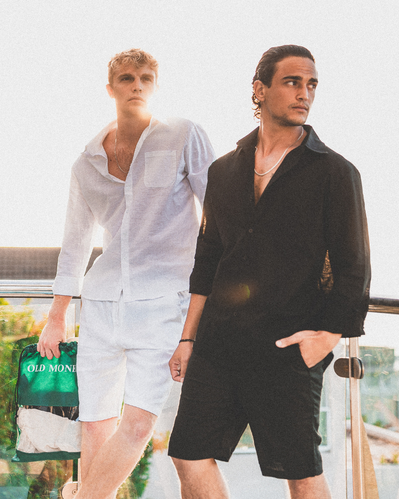 Casablanca | Shorts en Lin Premium
