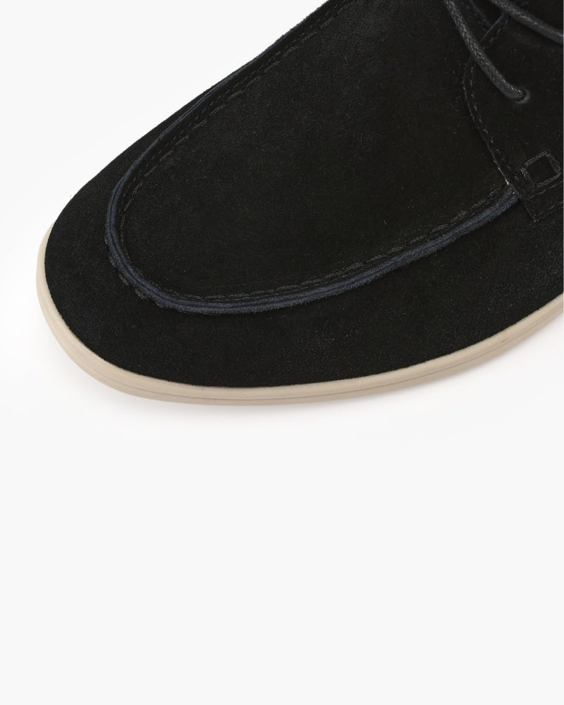 Chaussures à Lacets en Suédé Premium