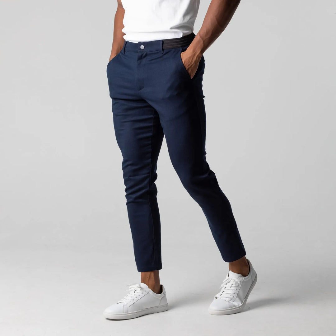 Montfort | Pantalon chino en coton stretch