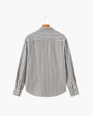 Chemise à rayures pour hommes