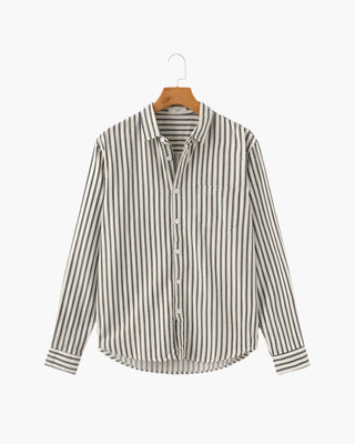 Chemise à rayures pour hommes