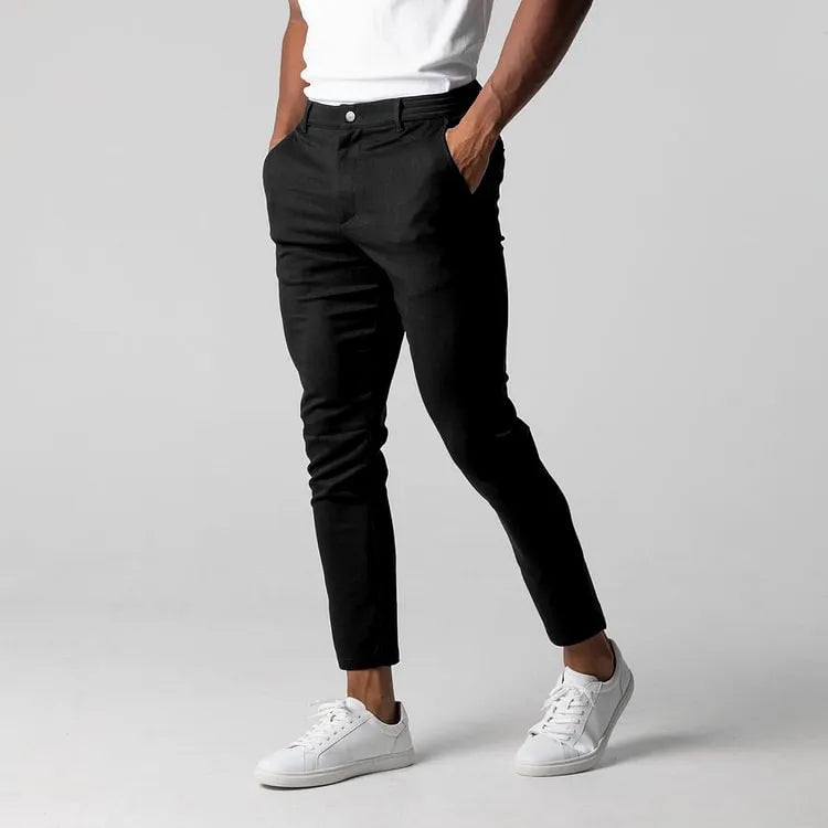 Montfort | Pantalon chino en coton stretch