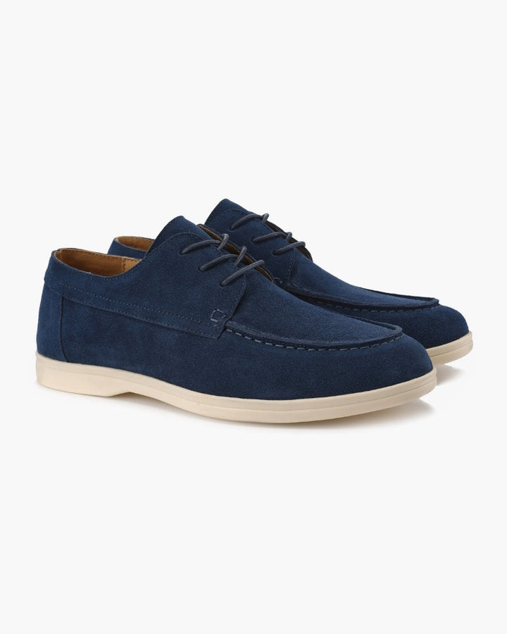 Chaussures à Lacets en Suédé Premium