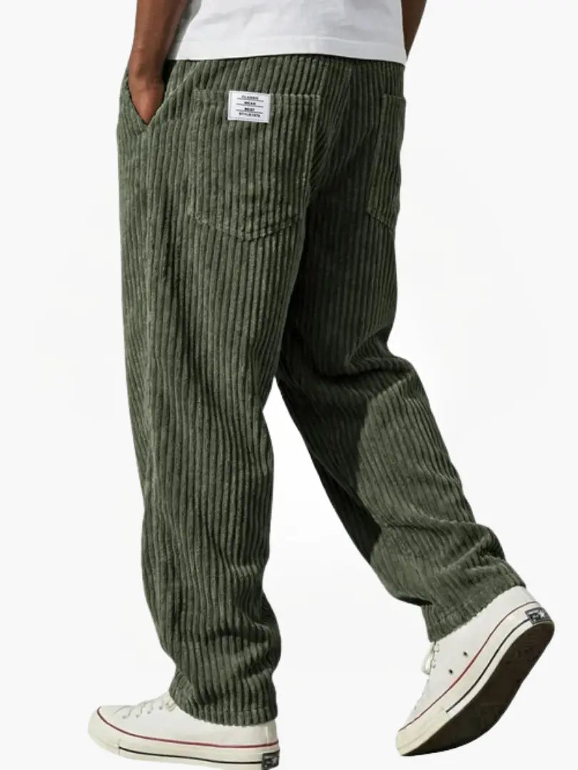Monaco | Pantalons pour hommes en velours côtelé