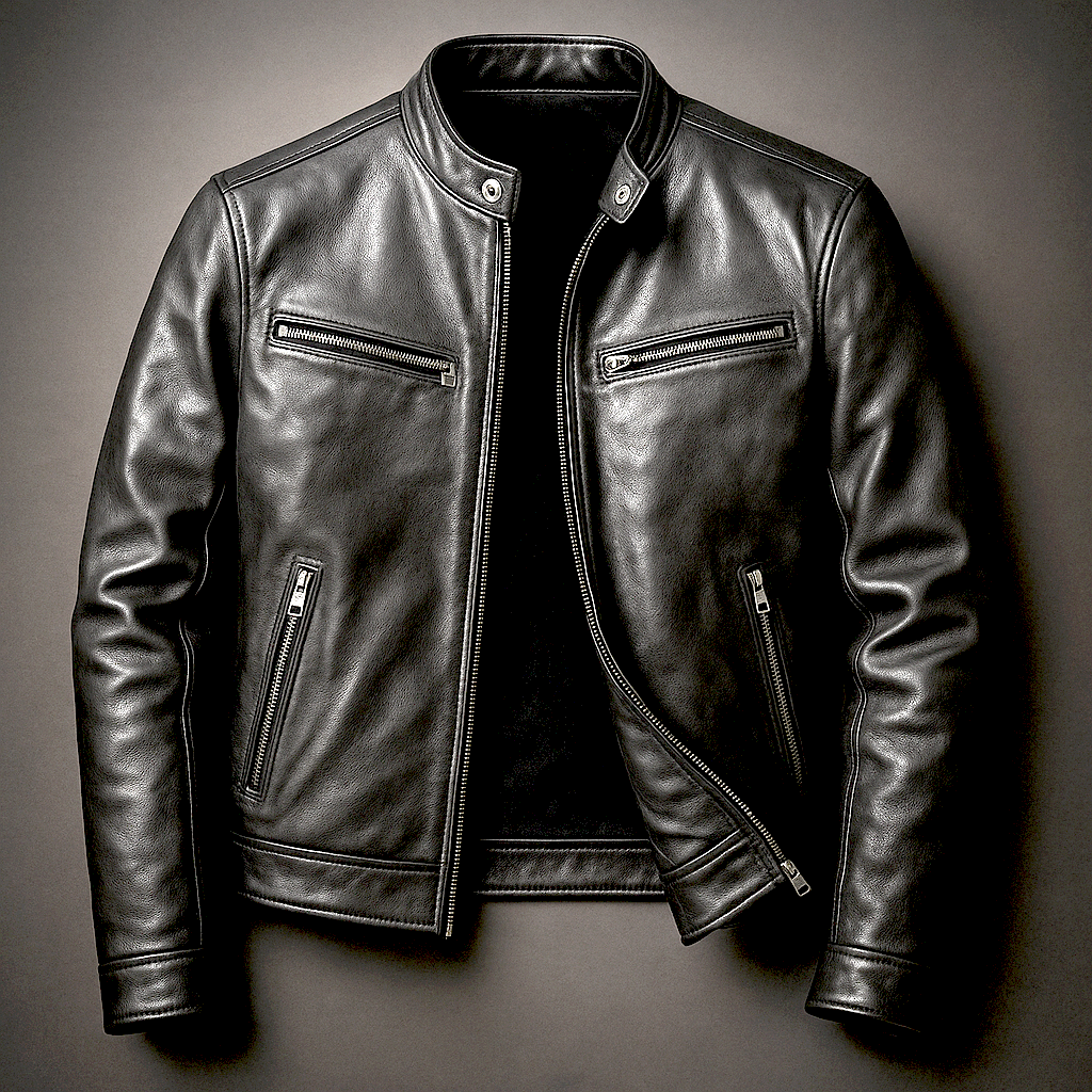 Louis | Veste en cuir vintage