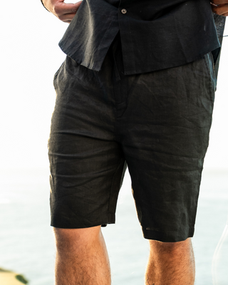 Casablanca | Shorts en Lin Premium