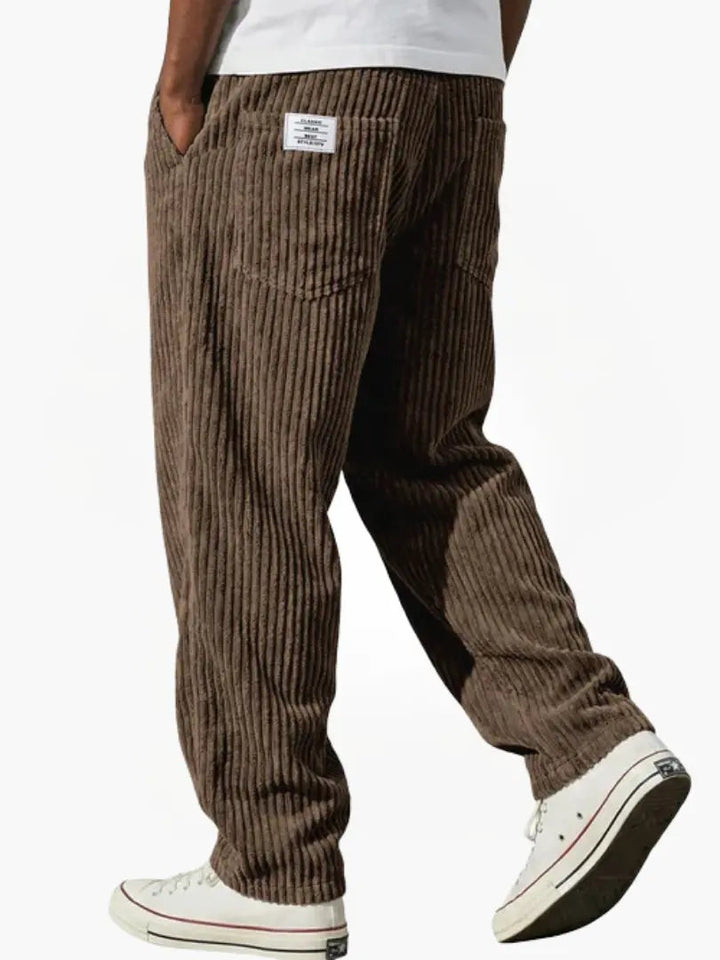 Monaco | Pantalons pour hommes en velours côtelé