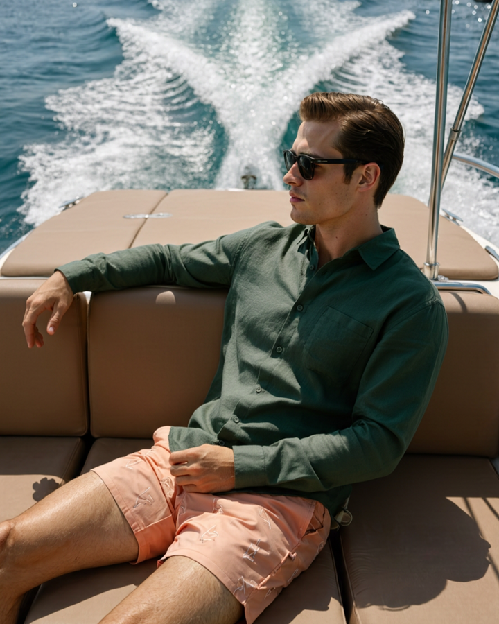 Cape Town | Chemise en Lin (Manches Courtes)