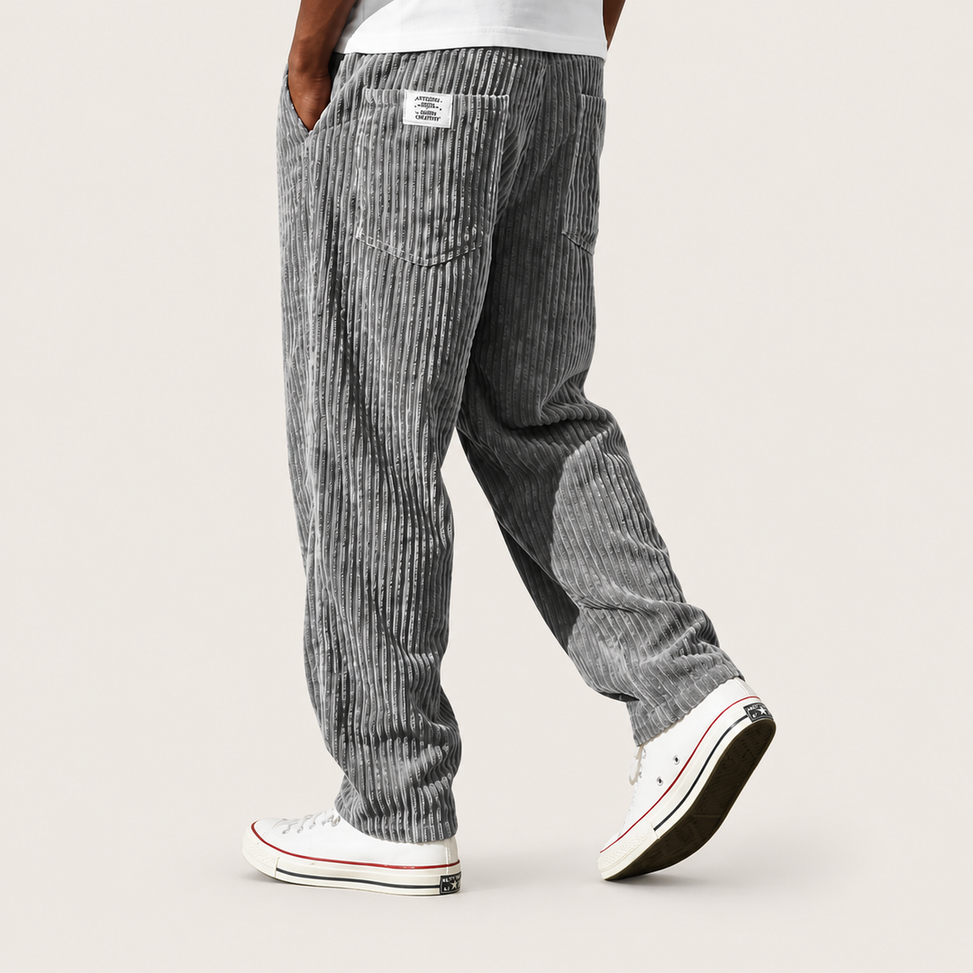Monaco | Pantalons pour hommes en velours côtelé