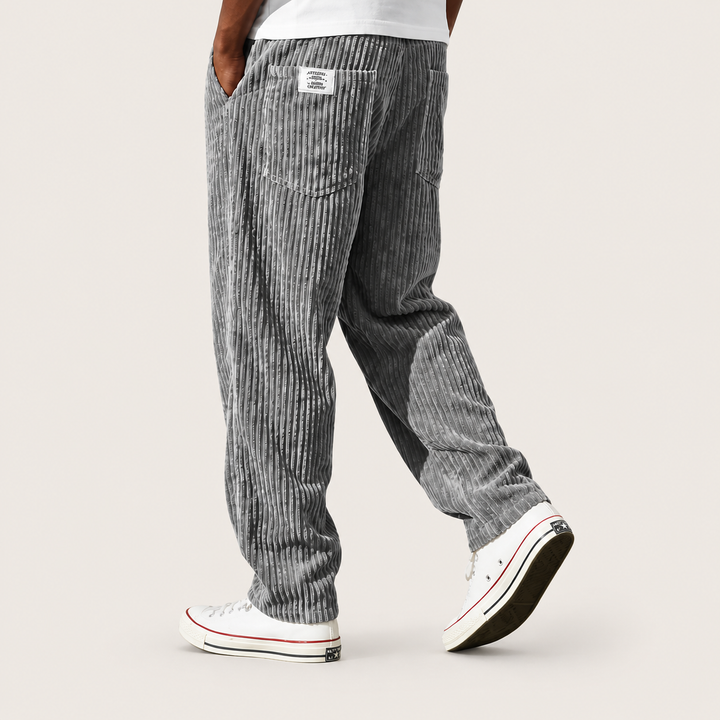 Monaco | Pantalons pour hommes en velours côtelé
