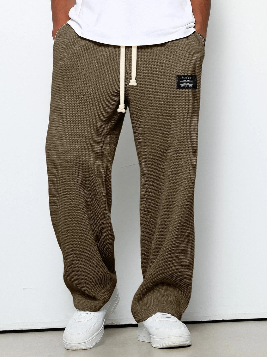 Samy | Pantalon large avec ceinture réglable