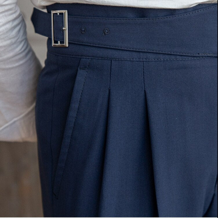 Perrin &amp; Fils  | Pantalon fluide taille haute élégant