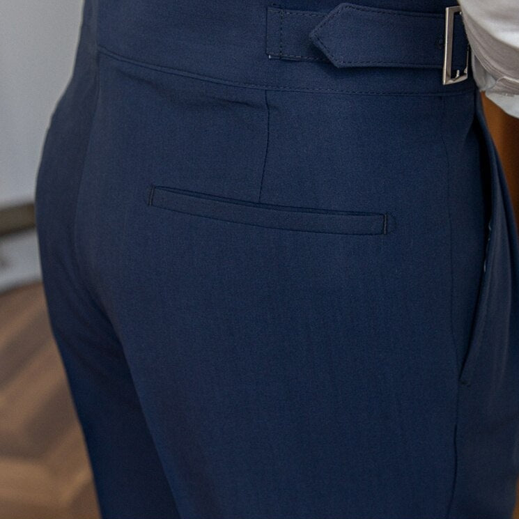 Perrin &amp; Fils  | Pantalon fluide taille haute élégant