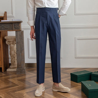 Perrin &amp; Fils  | Pantalon fluide taille haute élégant