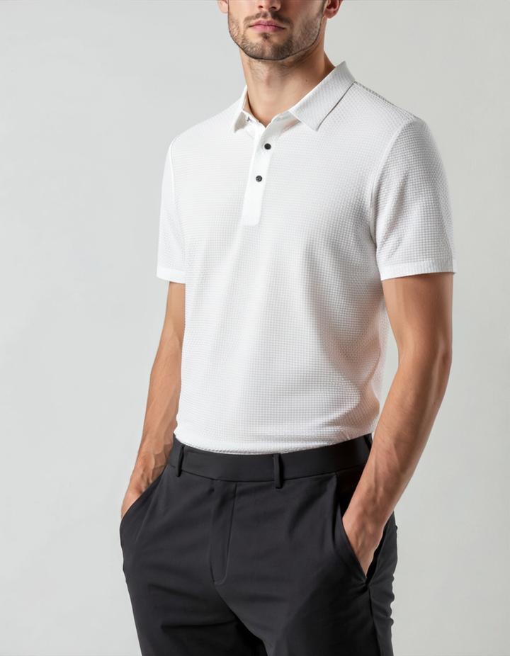 Polo Prestigio en Soie (Anti-froisse)