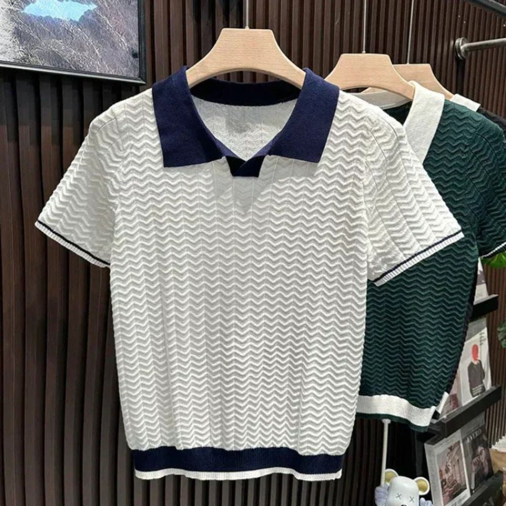 LUCA | POLO EN TISSU RICCIO