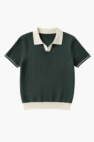 LUCA | POLO EN TISSU RICCIO