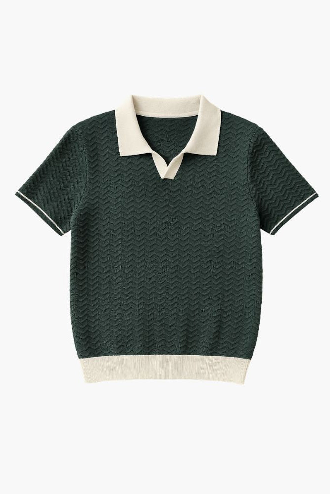 LUCA | POLO EN TISSU RICCIO