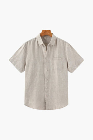 Cape Town | Chemise en lin (manches courtes)